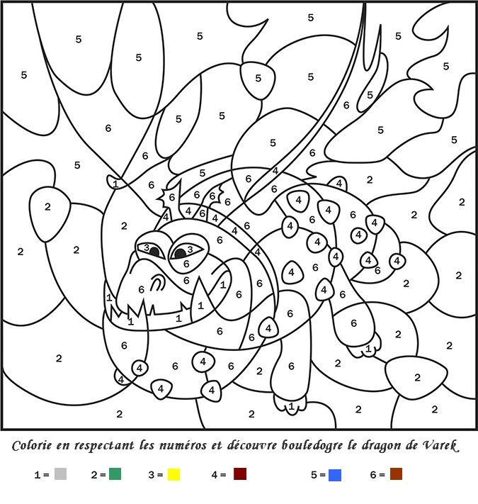 Coloriage Magique, Coloriage Magique Gs, Coloriage Dragon intérieur Coloriage Magique 3 Ans 