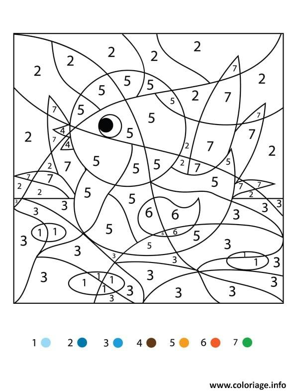 Coloriage Magique Cp Un Petit Oiseau Dessin Magique À Imprimer pour Coloriage Magique Cp En Ligne