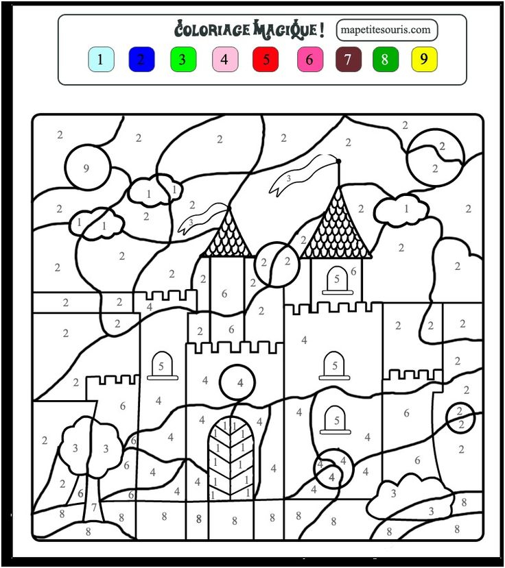 Coloriage Magique Maternelle Grande Section A Imprimer encequiconcerne Coloriage Magique 3 Ans 