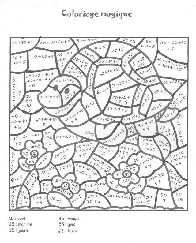 Coloriage Magique Multiplication Table De 5 (With Images concernant Coloriage Magique 5 Ans 