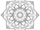 Coloriage Mandala Adulte 2017 Rose Dessin Mandala À Imprimer concernant Dessins Mandalas