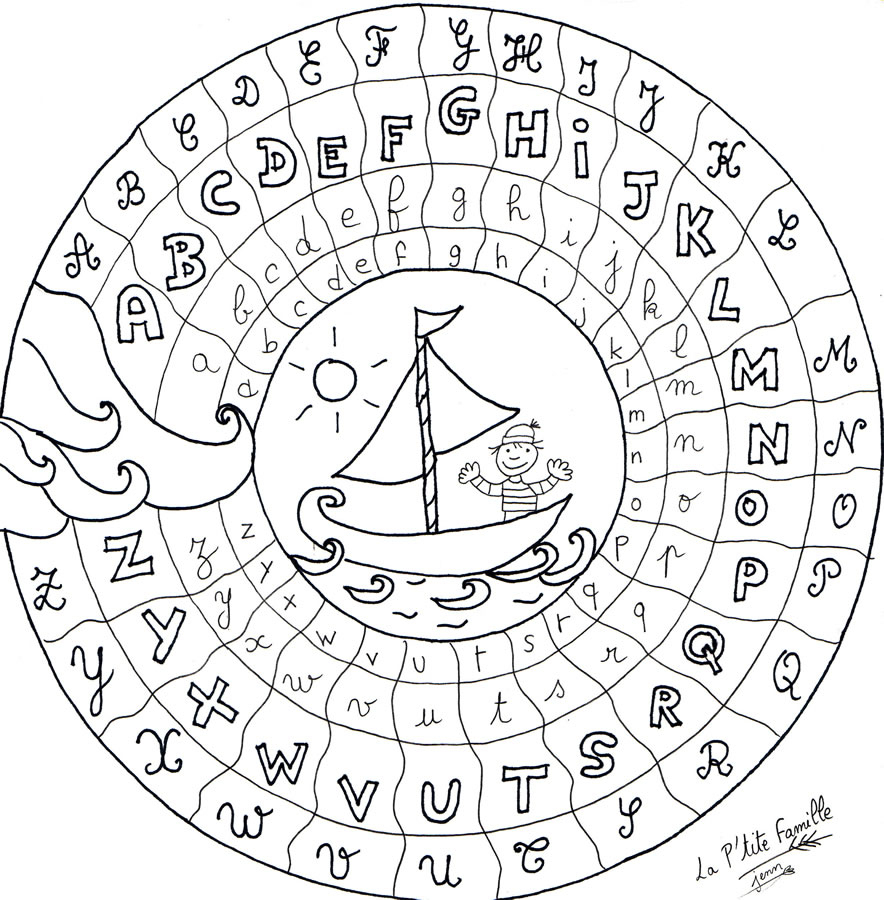 Coloriage Mandala Bateau À Imprimer intérieur Coloriage Bateau À Imprimer Gratuit 