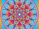 Coloriage Mandala Cœur Facile À Imprimer Et Colorier serapportantà Imprimer Dessin Mandala