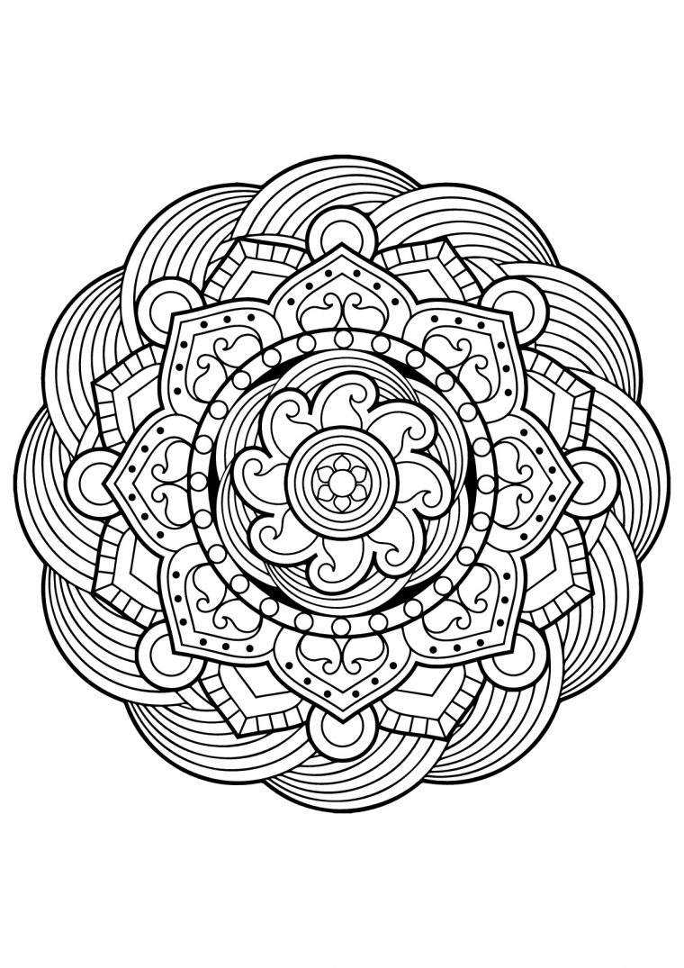 Coloriage Mandala Disney À Imprimer Gratuit destiné Mandala Adulte À Imprimer