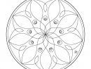 Coloriage Mandala Fleurs Vecteur Dessin Gratuit À Imprimer dedans Dessins Mandala Gratuit A Imprimer