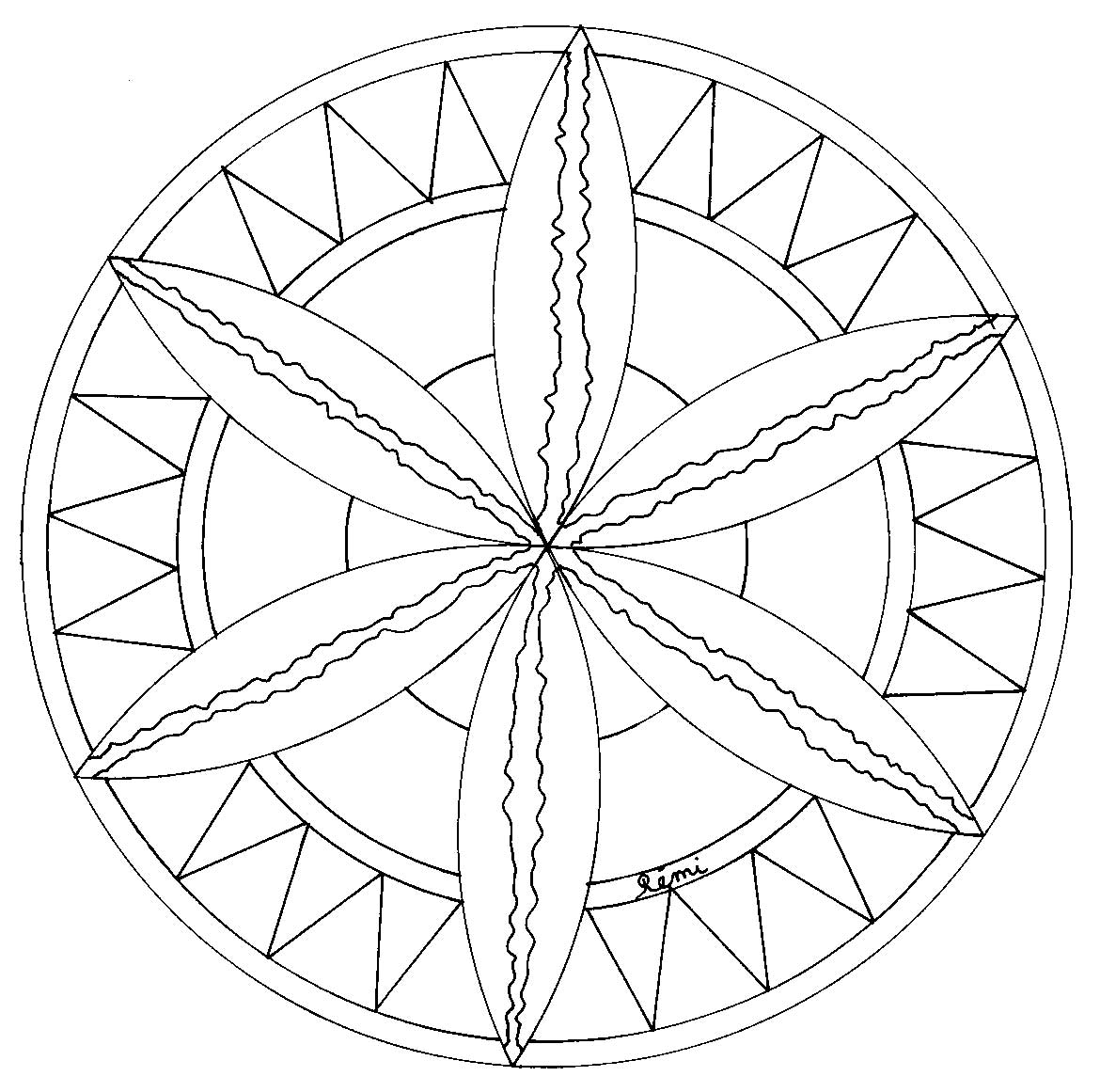 Coloriage Mandalas Pour Enfants #124236 (Mandalas) - Album pour Mandala De Foot A Imprimer