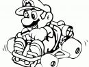 Coloriage Mario Kart 8 À Imprimer à Dessin A Imprimer Mario