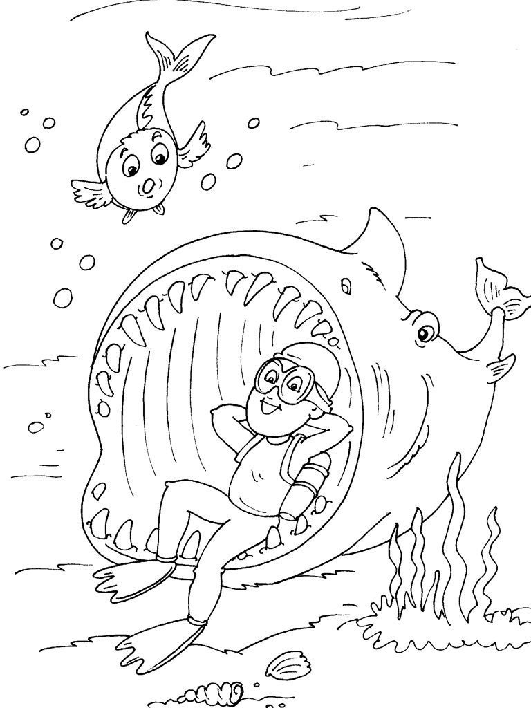 Coloriage Mer 29 - Coloriage Mer - Coloriages Nature avec Coloriage Mer 