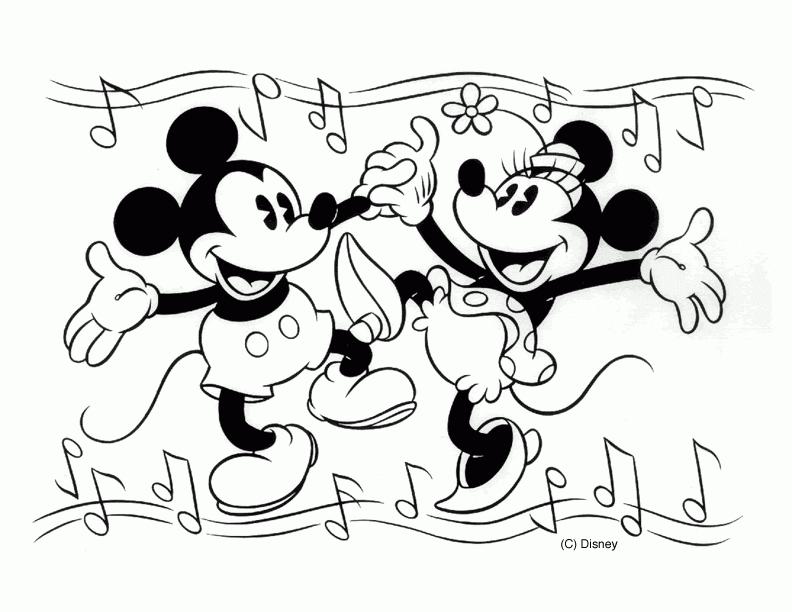Coloriage Mickey Et Ses Amis A Imprimer - Coloriage Ideas serapportantà Coloriage De Mickey Et Minnie A Imprimer