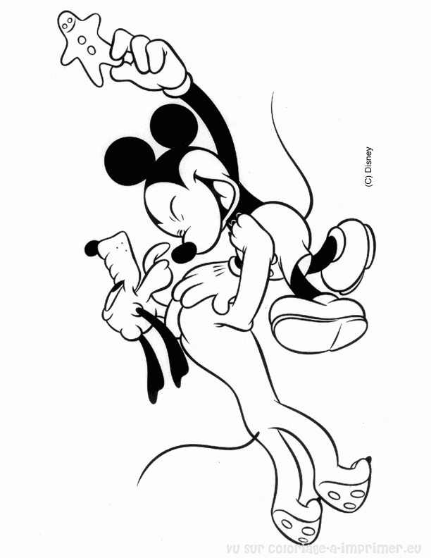 Coloriage Mickey Mouse À Imprimer Pour Les Enfants - Cp17892 dedans Jeux De Coloriage Mickey 