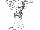 Coloriage Monster High Clawdeen Attaque Dessin Dessin à Dessin Monster High À Imprimer