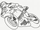 Coloriage Moto Yamaha En Course Dessin Gratuit À Imprimer tout Dessin Moto Enfant