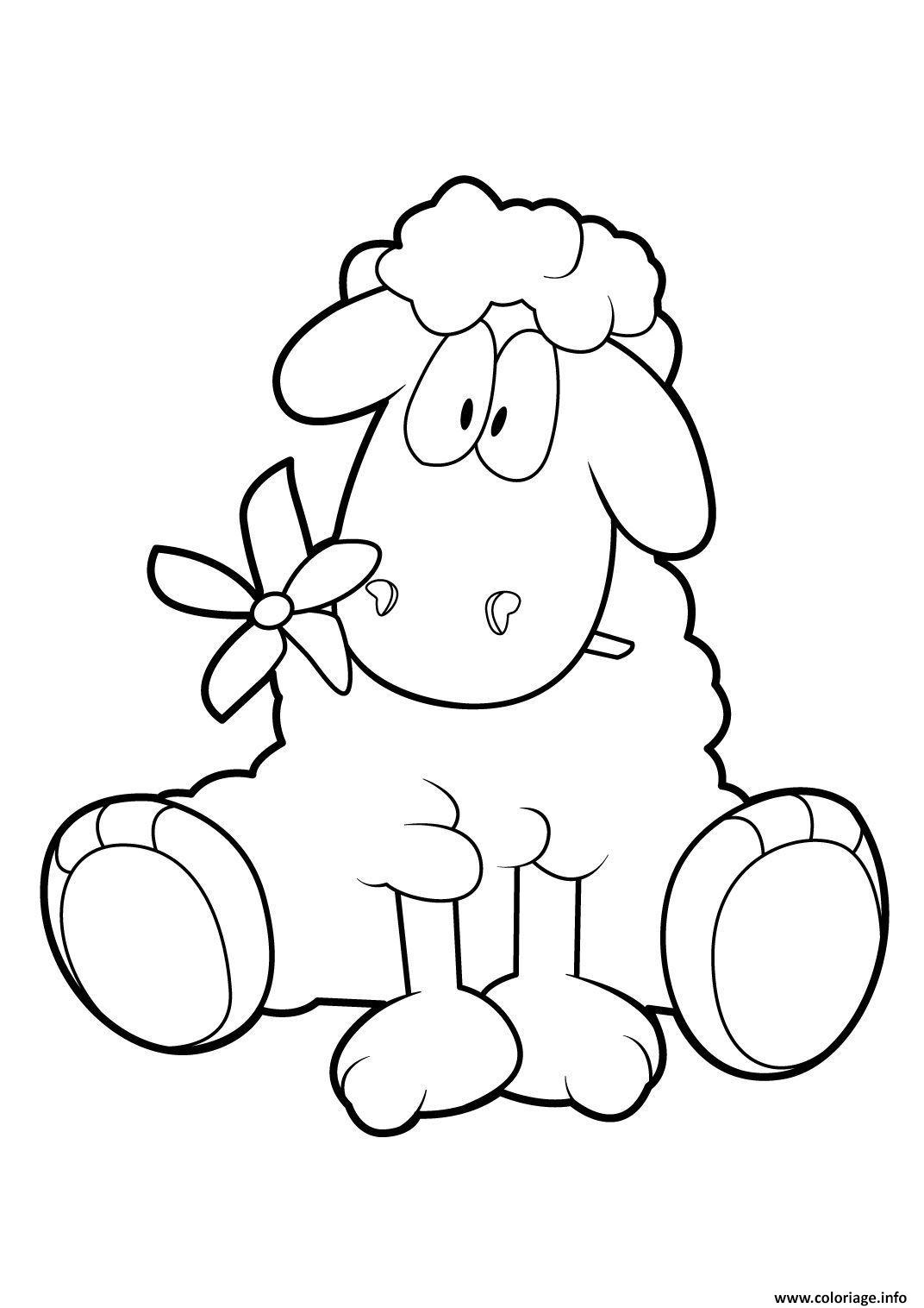Coloriage Mouton 18 Dessin Gulli À Imprimer dedans Dessin Mouton 