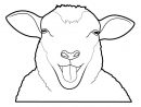 Coloriage Mouton 2 - Coloriage Moutons - Coloriages Animaux avec Coloriage Mouton