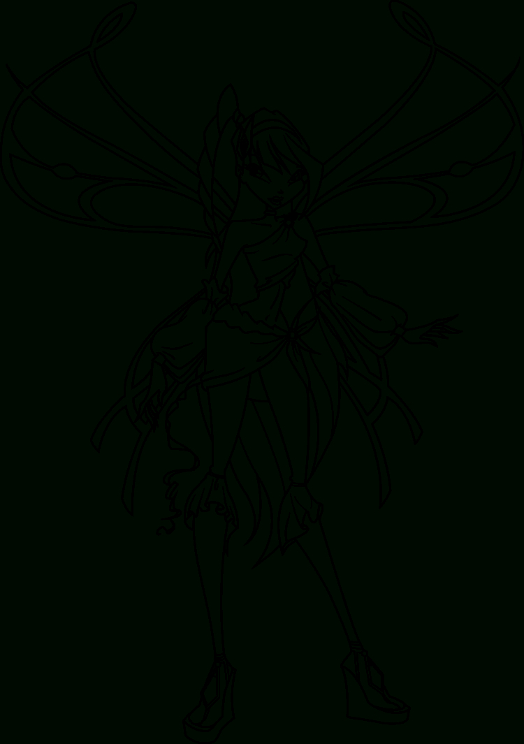 Coloriage Musa Sophix Winx À Imprimer avec Coloriage De Winx À Imprimer