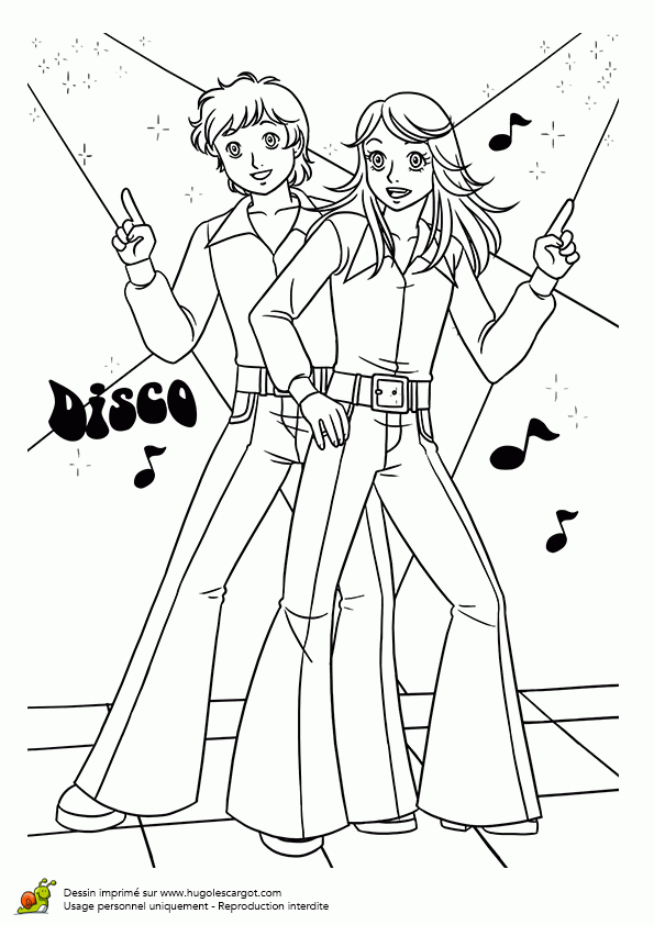 Coloriage Musique Disco Sur Hugolescargot dedans Coloriage Musique À Imprimer 