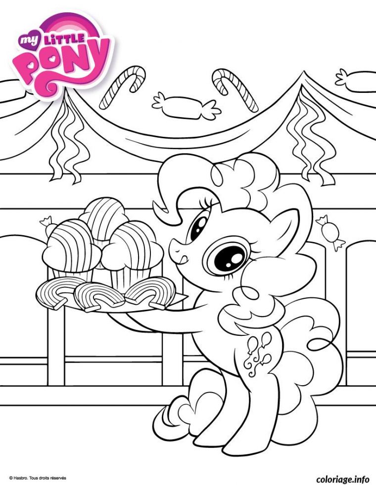 Coloriage My Little Poney 12 Dessin Poney À Imprimer destiné Dessin De Poney