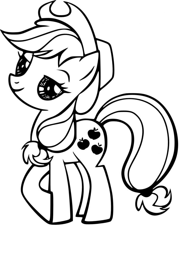 Coloriage My Little Poney À Imprimer Sur Coloriages pour Dessin Poney