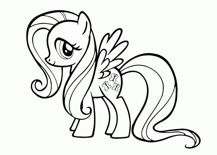 Coloriage My Little Pony Friendship Is Magic Gratuit À concernant Dessin A Colorier Et A Imprimer