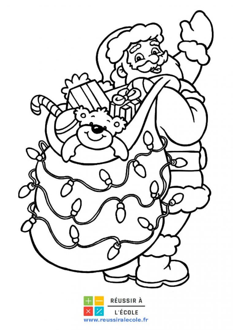 Coloriage Noel  30 Images Inédites À Imprimer Gratuitement à Dessin De Noel À Imprimer Gratuitement