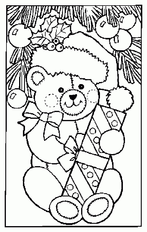 Coloriage Noel Animaux 28 destiné Dessin Noël 