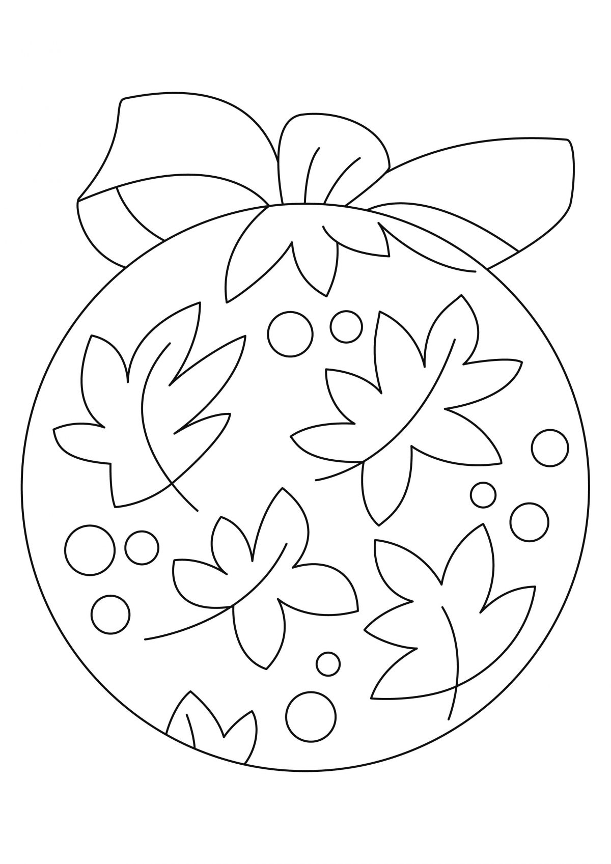 Coloriage - Noël : Boules De Noël 10 - 10 Doigts avec Coloriage Boule De Noel