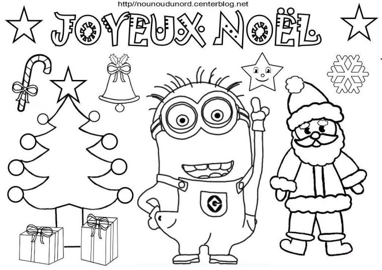 Coloriage Noel Heros Des Enfants serapportantà Coloriage De Joyeux Noel