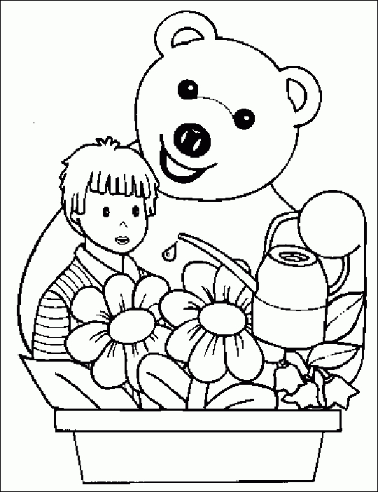 Coloriage Nounours 2 serapportantà Nounours Dessin A Imprimer 