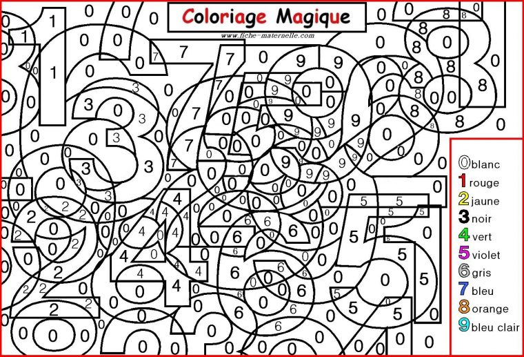 Coloriage Numerote Gratuit A Imprimer – Gratuit Coloriage intérieur Coloriage Gratuits