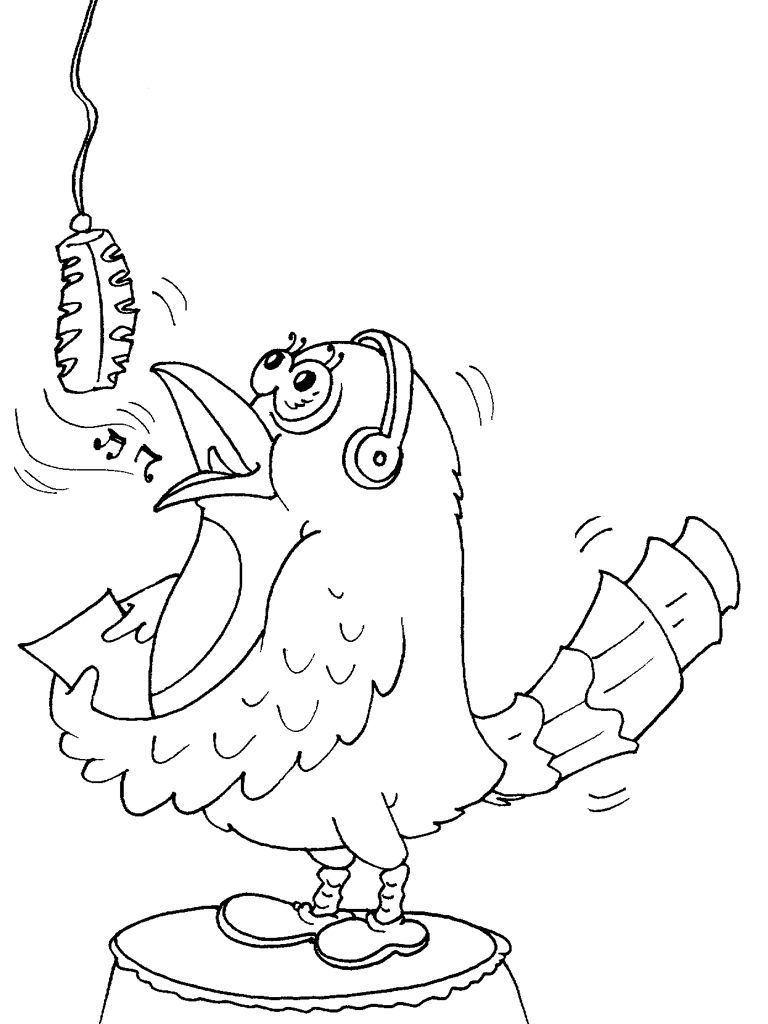 Coloriage Oiseau 22 - Coloriage Oiseaux - Coloriages Animaux tout Dessin A Colorier D Animaux 