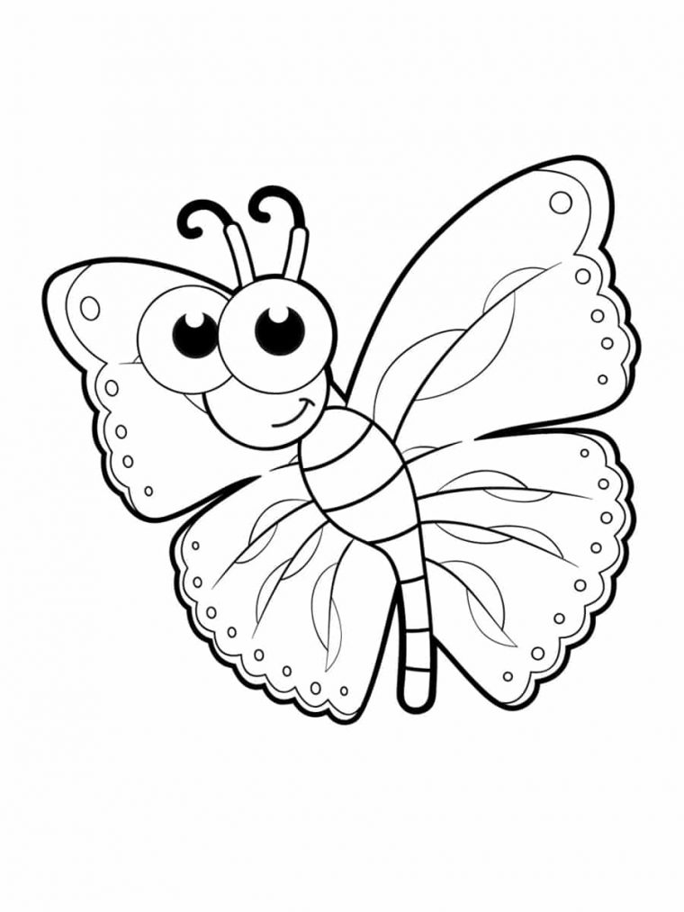 Coloriage Papillon : 40 Dessins À Imprimer Gratuitement destiné Image Papillon À Imprimer