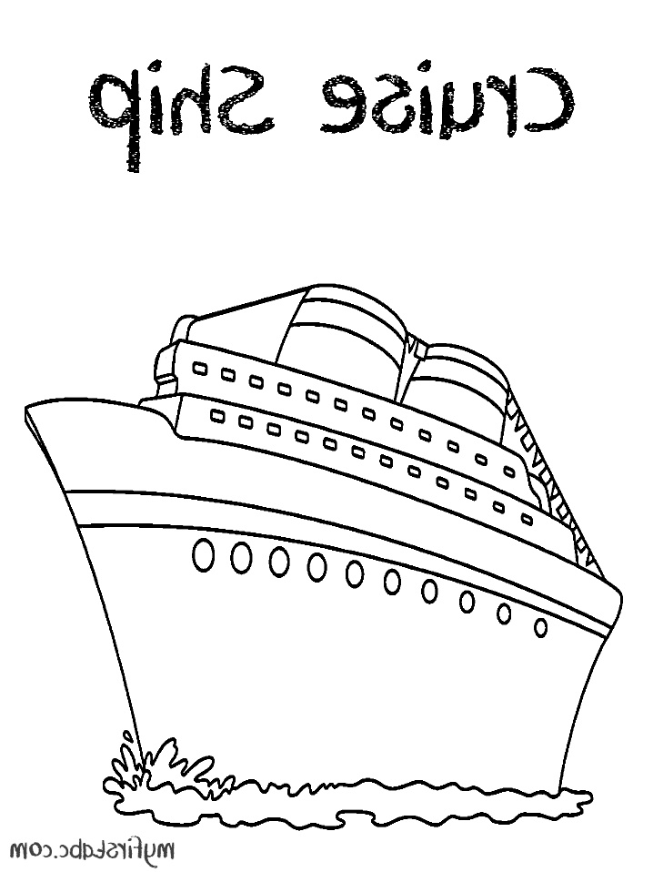 Coloriage Paquebot Cool Photos Paquebot Bateau De concernant Dessin Paquebot 