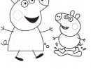 Coloriage Peppa Pig 50 - Jecolorie avec Coloriages Peppa Pig