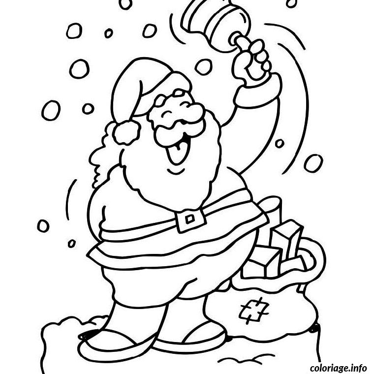 Coloriage Pere Noel Colorier Dessin Noel À Imprimer destiné Dessins De Noel À Imprimer Gratuitement 