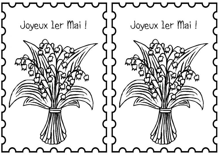 Coloriage Petit Format 1Er Mai tout Coloriage Mai Maternelle