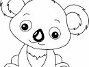 Coloriage Petit Koala En Ligne Dessin Gratuit À Imprimer serapportantà Dessin Animaux À Colorier