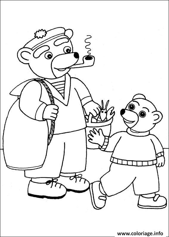 Coloriage Petit Ours Brun Avec Un Grand Ours Dessin Petit intérieur Coloriage Ours À Imprimer 