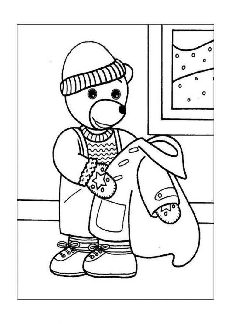 Coloriage Petit Ours Brun – Page 2 intérieur Petit Ours Brun Coloriage