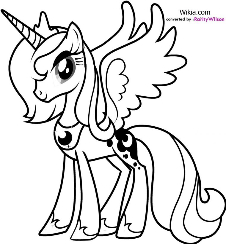 Coloriage Petit Poney #41898 (Dessins Animés) – Album De tout Petit Poney Dessin