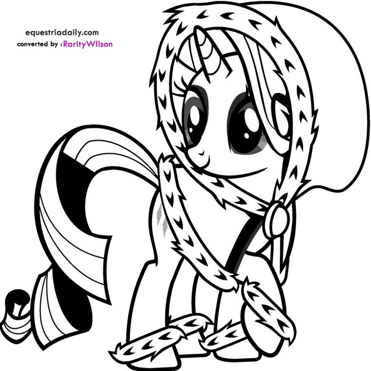 Coloriage Petit Poney #41908 (Dessins Animés) – Album De intérieur Petit Poney Dessin