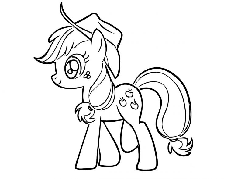 Coloriage Petit Poney #42208 (Dessins Animés) – Album De destiné Petit Poney Dessin