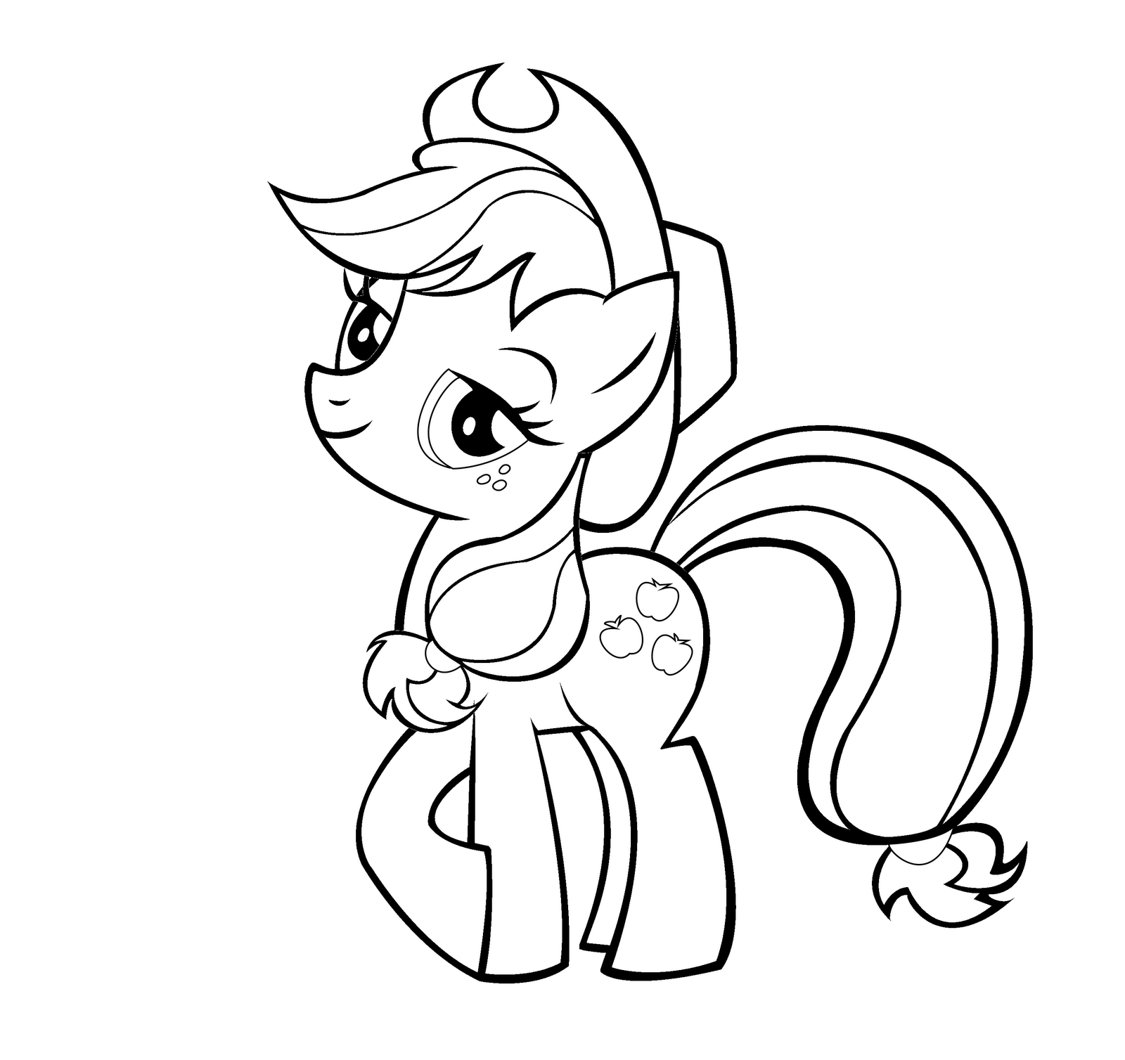 Coloriage Petit Poney #42212 (Dessins Animés) - Album De dedans Petit Poney Dessin 