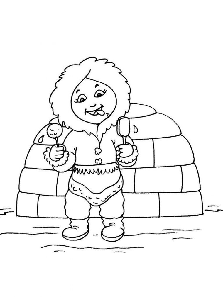 Coloriage Petite Fille Inuit 20 – Coloriage Enfants Filles serapportantà Petite Fille Coloriage