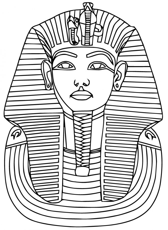 Coloriage Pharaon Egyptien Couleur Dessin Gratuit À Imprimer intérieur Dessin À Peindre À Imprimer 