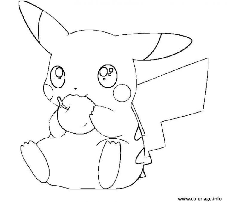 Coloriage Pikachu 69 Dessin Pikachu À Imprimer à Coloriage Pikachu A Imprimer Gratuit