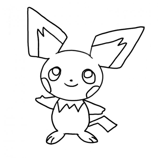 Coloriage Pikachu Pour Enfant Dessin Gratuit À Imprimer tout Coloriage Pikachu A Imprimer Gratuit 