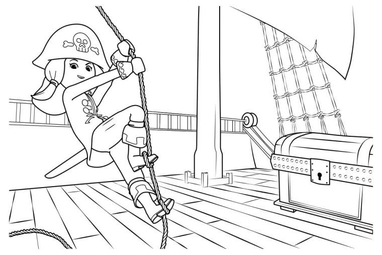 Coloriage Playmobil. 100 Images Pour Imprimer Gratuitement avec Coloriage Playmobil Pompier