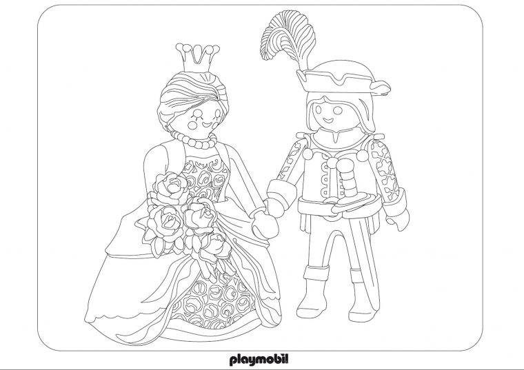 Coloriage Playmobil À Colorier – Dessin À Imprimer dedans Coloriage Playmobil