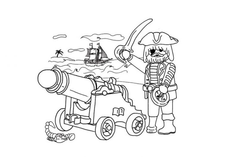 Coloriage Playmobile Beau Photos Dessin Playmobil Pirate avec Coloriage Playmobil Pompier