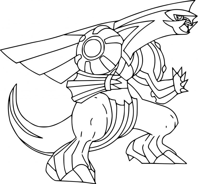 Coloriage Pokemon Palkia A Imprimer – Gratuit Coloriage serapportantà Dessin Pokemon A Imprimer